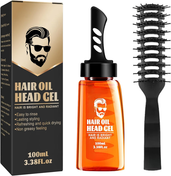 Hair Styling Gel with Comb