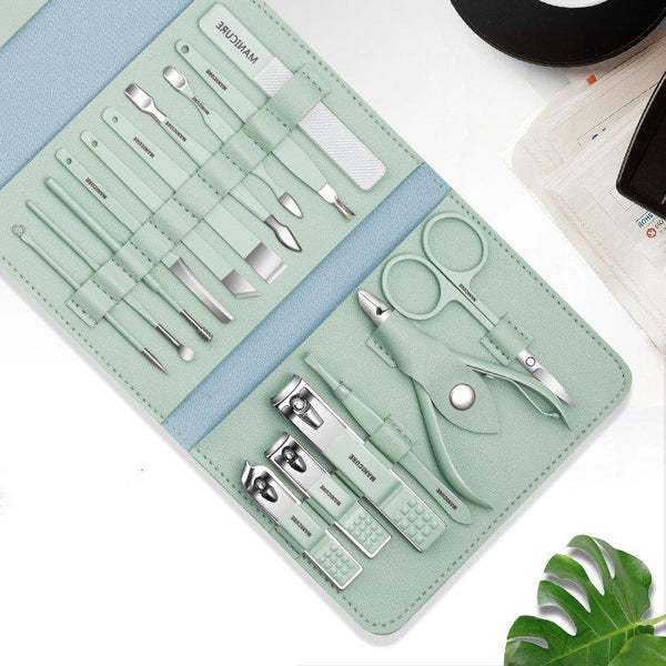 Portable 16pcs Manicure Kit