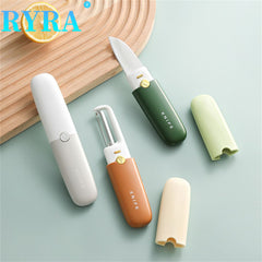 Stainless Steel 2 in 1 Knife with Peeler